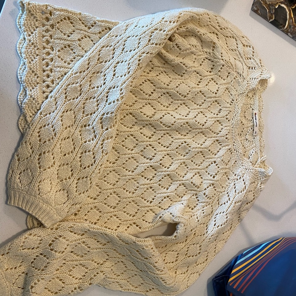 Marine Layer knit sweater/cover up